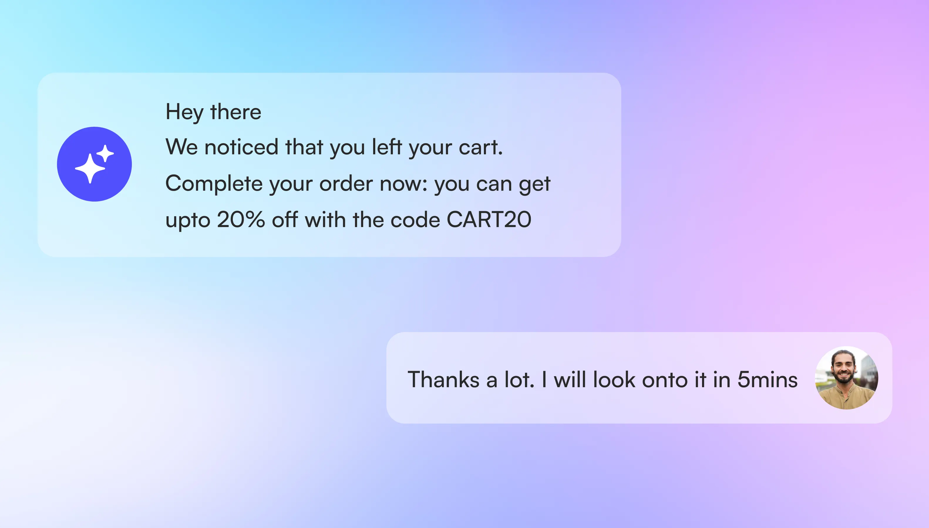 Ecommerce AI Agent Conversation