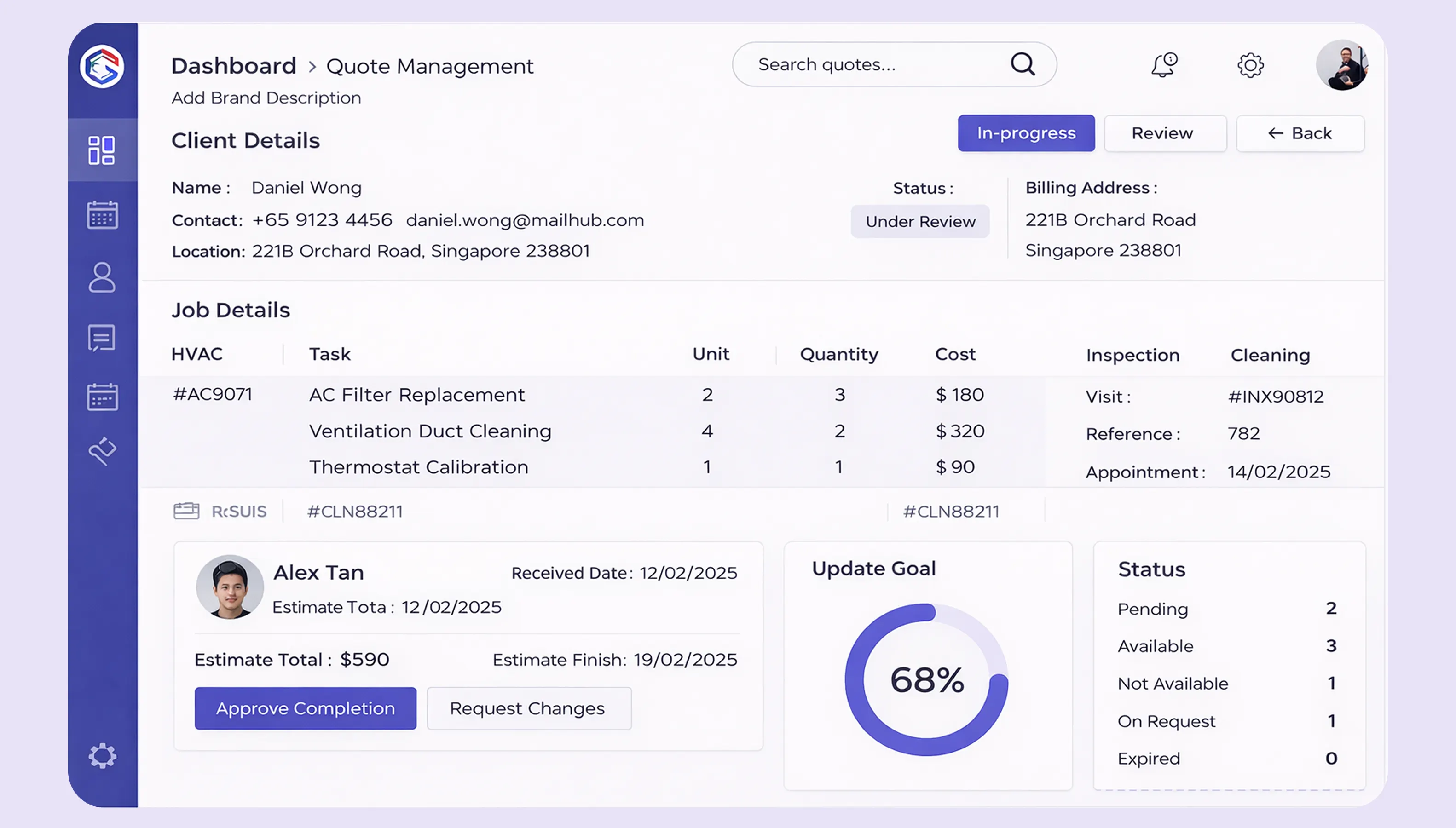Autonomous Quote and Rate Management