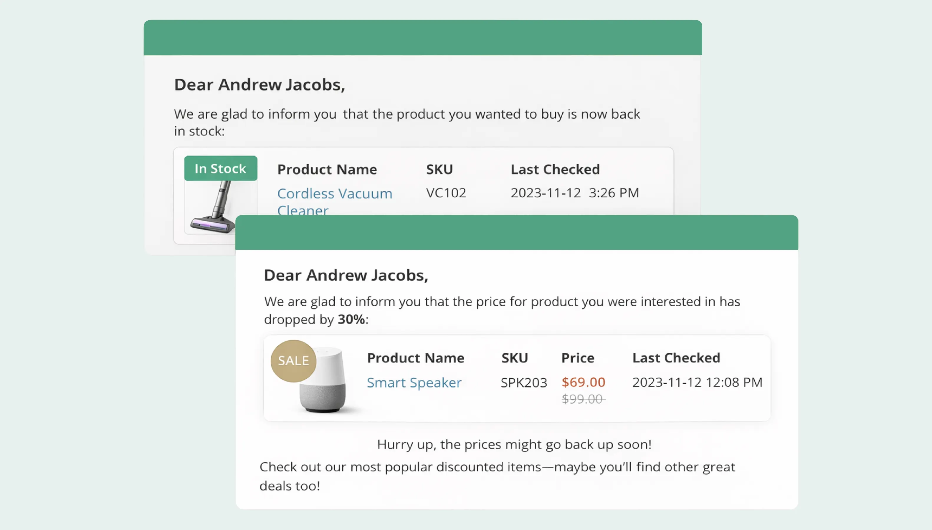 Back-in-Stock Alerts and Inventory Notifications
