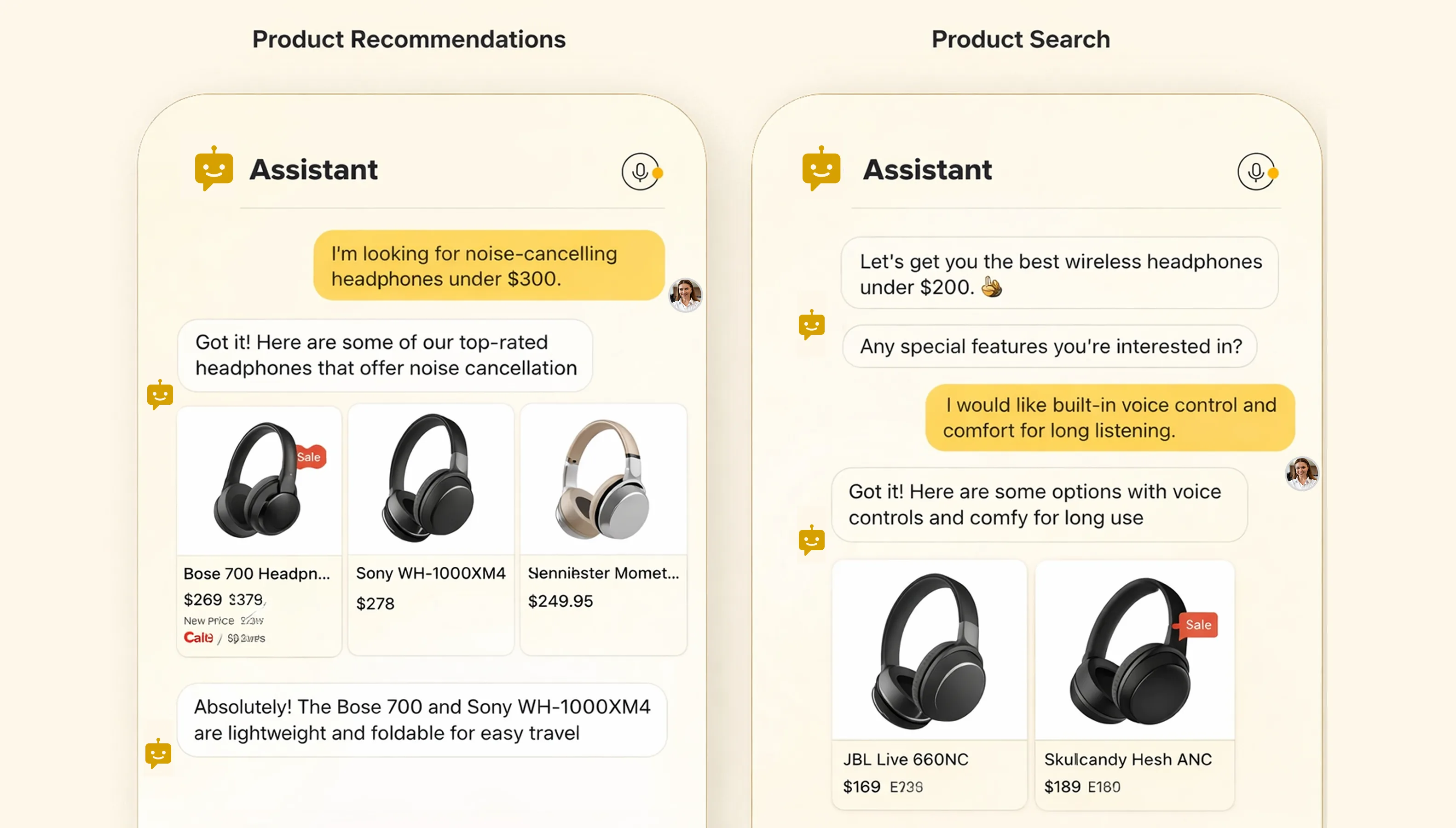 Conversational Product Recommendations
