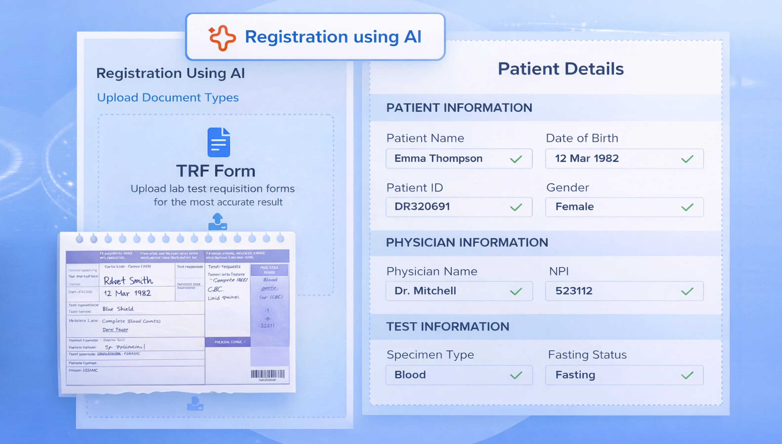 Patient Intake and Registration Automation